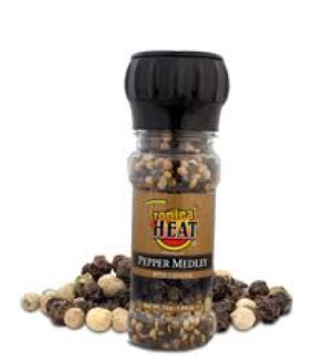 TROPICAL HEAT PEPPER MEDLEY WHOLE(GRINDER)100ML